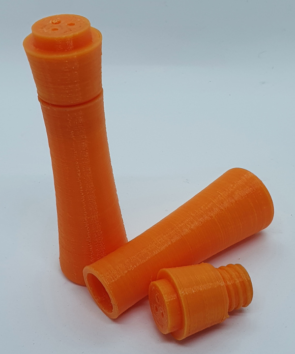 Long 3 Needle Tool- Orange